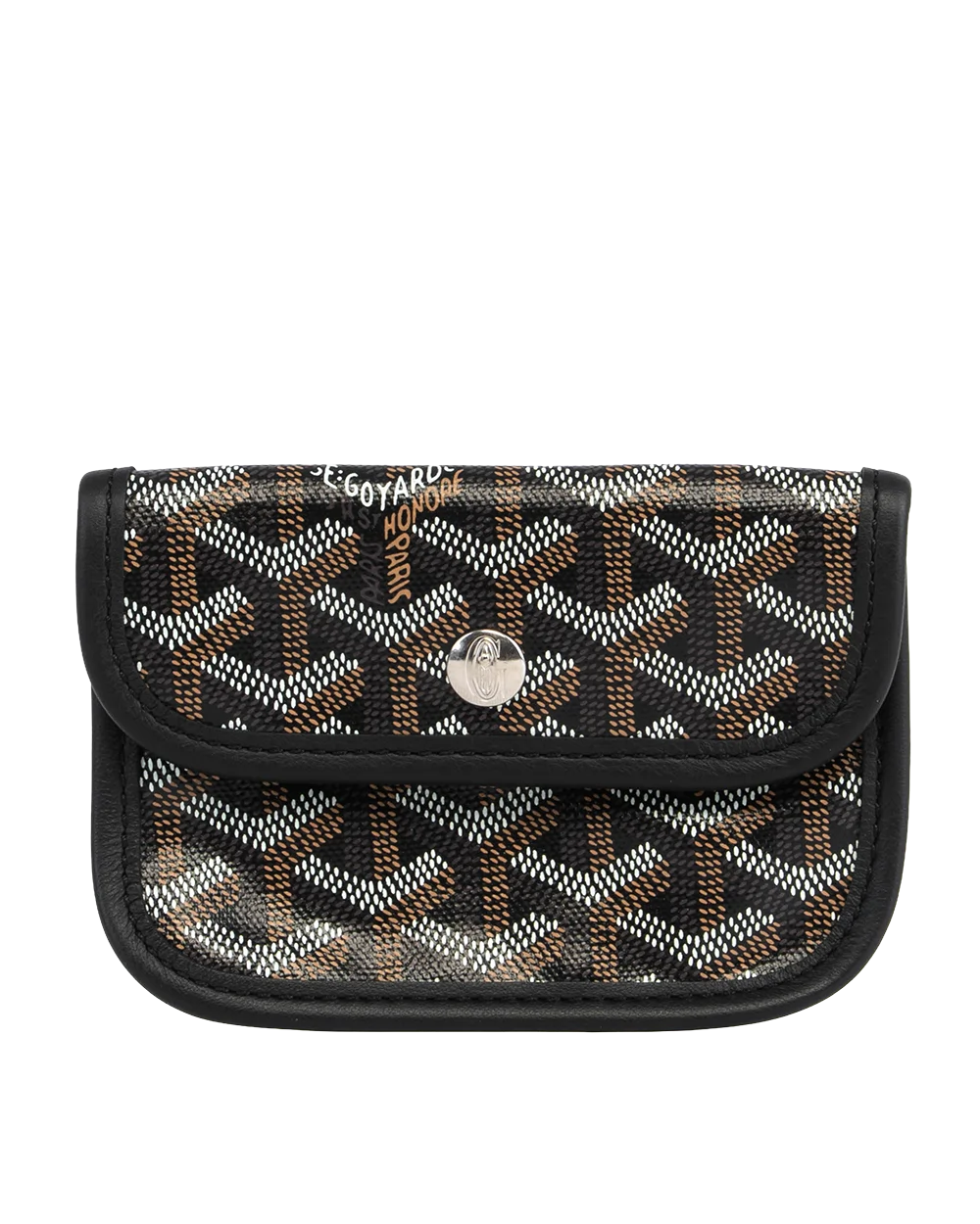 GOYARD ANJOU MINI BLACK CANVAS SHW SUT 020243 1871