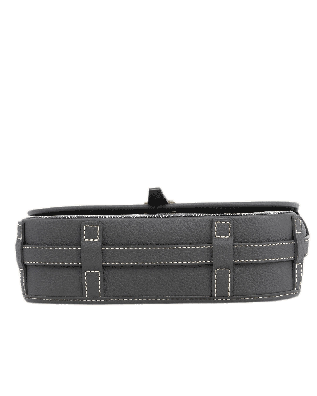 GOYARD BELVEDERE PM GRAY BUTTERFLY CANVAS SHW MAE 020251 2357