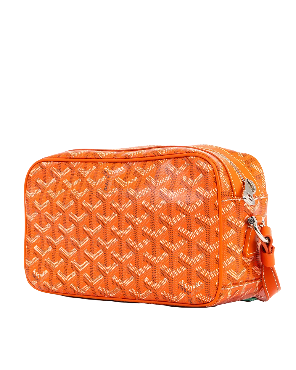 GOYARD CAP VERT ORANGE CANVAS SHW MAE0202344475