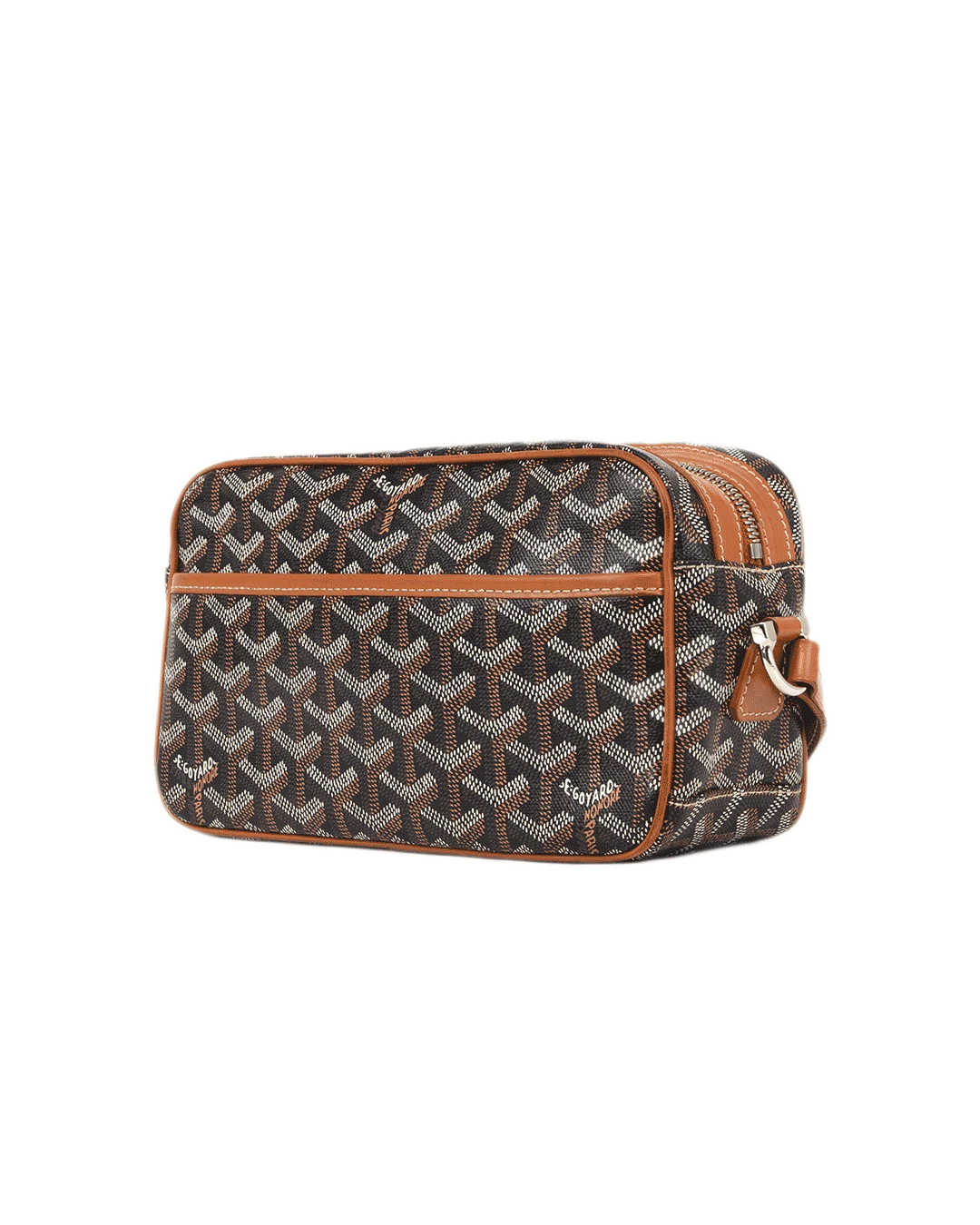GOYARD CAP VERT PM BROWN CANVAS SHW MAE020233 0335