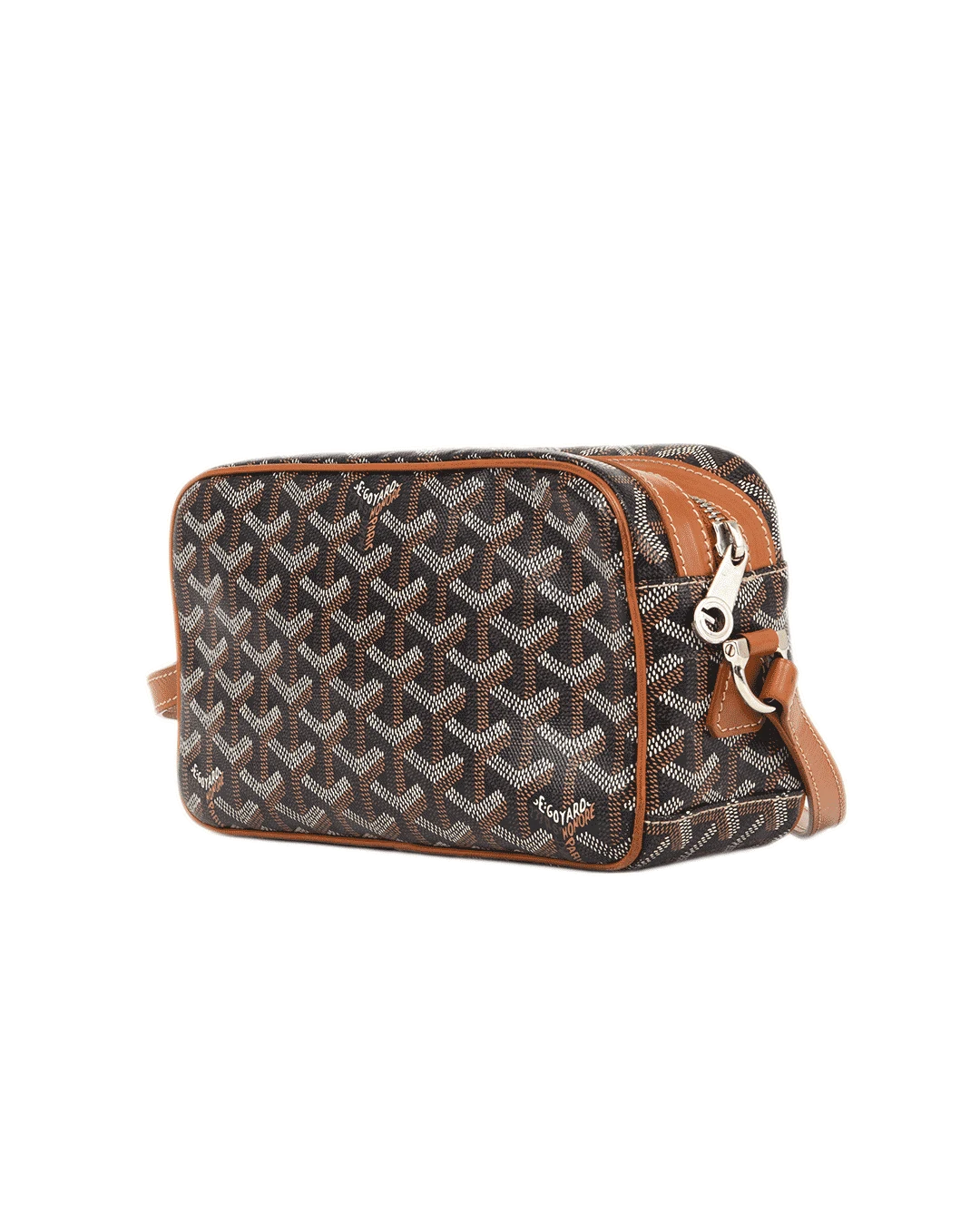 GOYARD CAP VERT PM BROWN CANVAS SHW MAE020233 0336