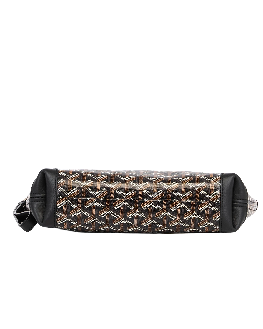 GOYARD CONTI POUCH PM BLACK CANVAS SHW SOY 020256 1748