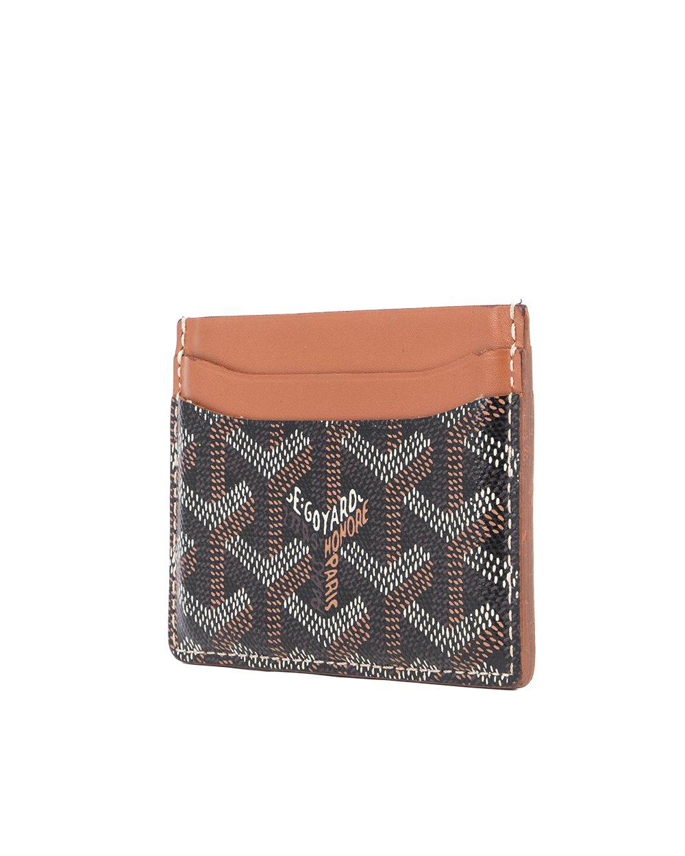 GOYARD MALESHERBES CARD SHORT BROWN CANVAS MAE020201 05287