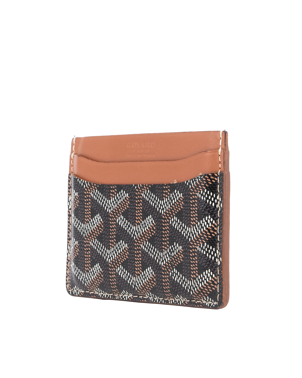 GOYARD MALESHERBES CARD SHORT BROWN CANVAS MAE020201 05288