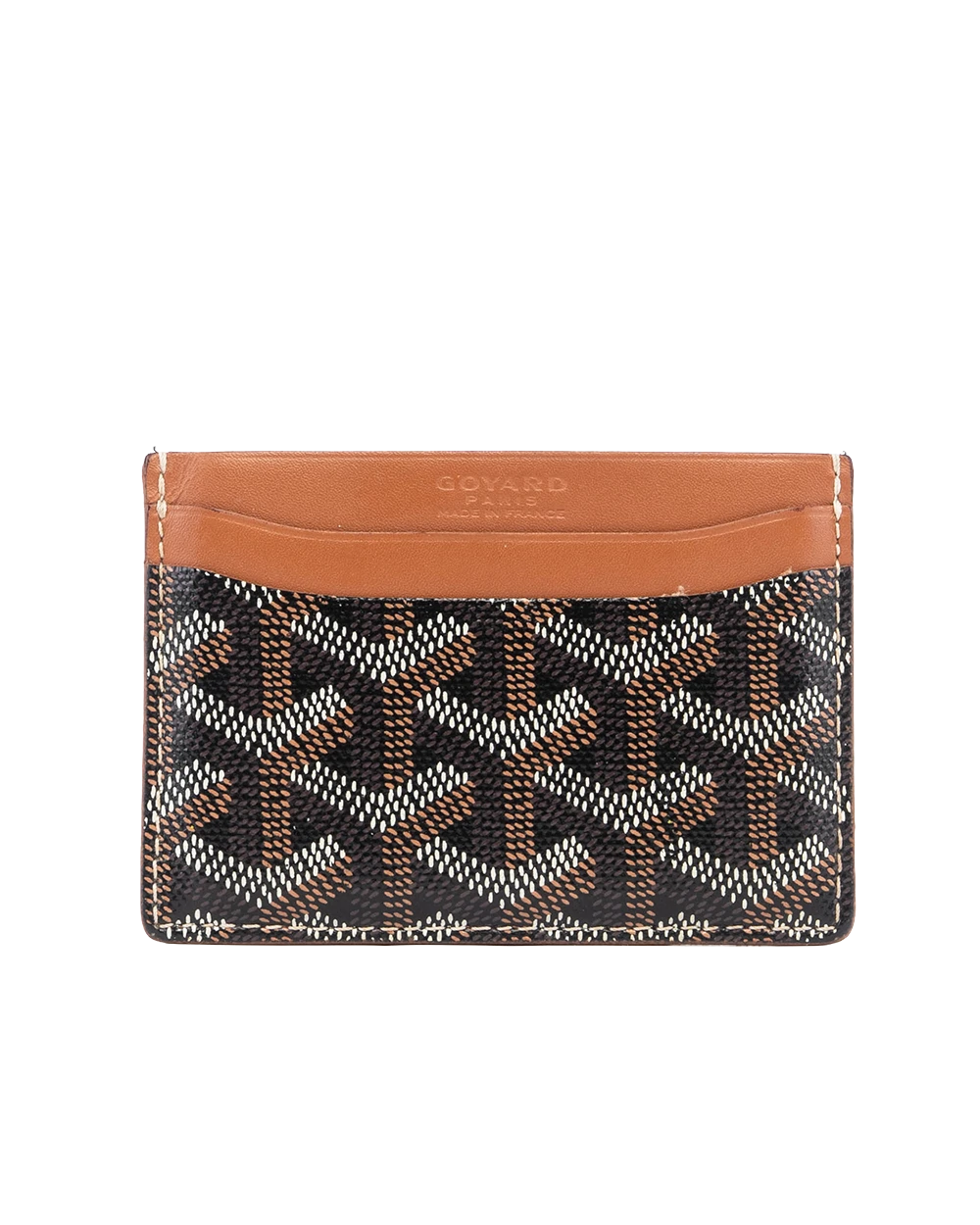 GOYARD MALESHERBES CARD SHORT BROWN CANVAS MAE020201 05289