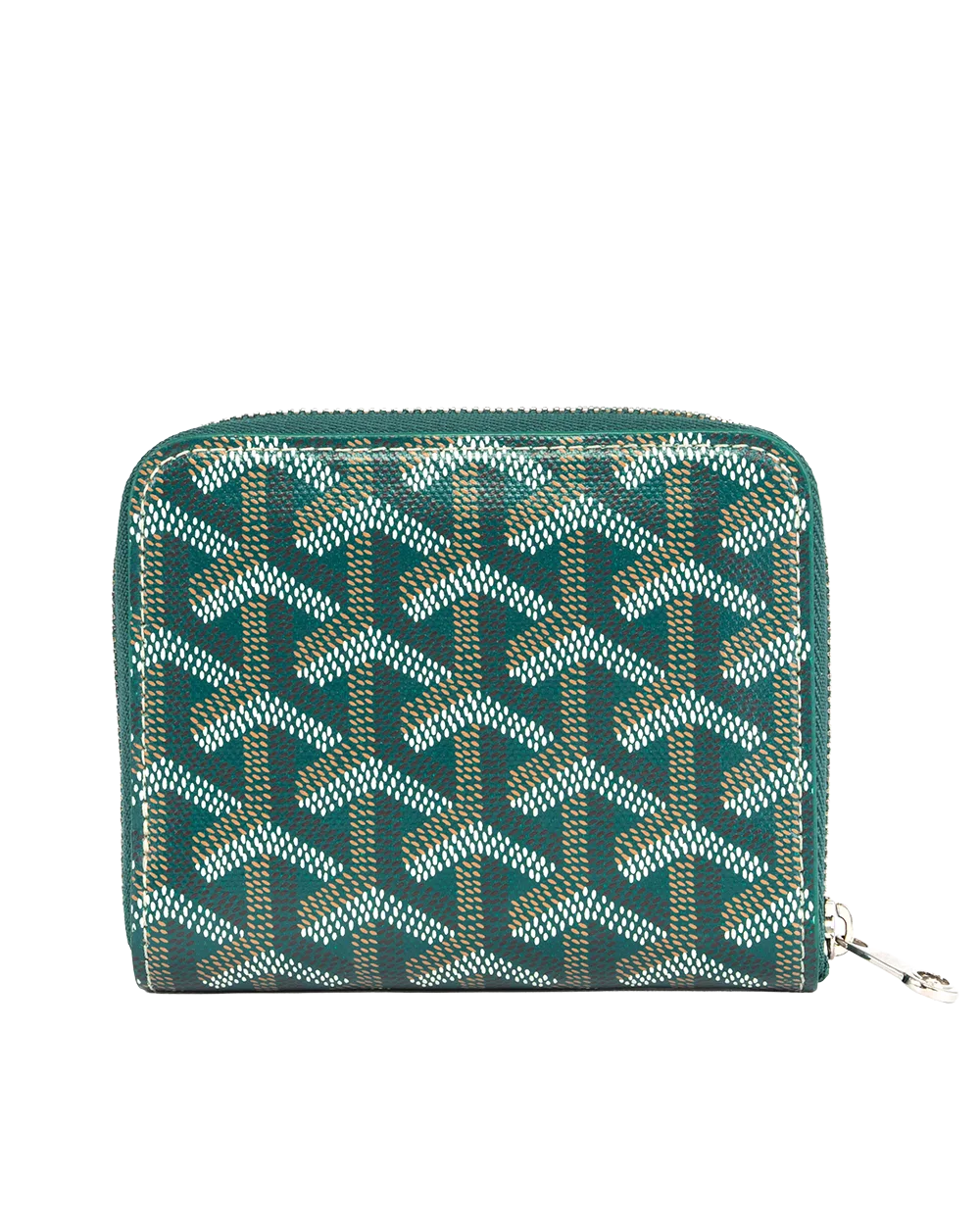 GOYARD MATIGNON PM GREEN CANVAS SHW BEX 020245 1238