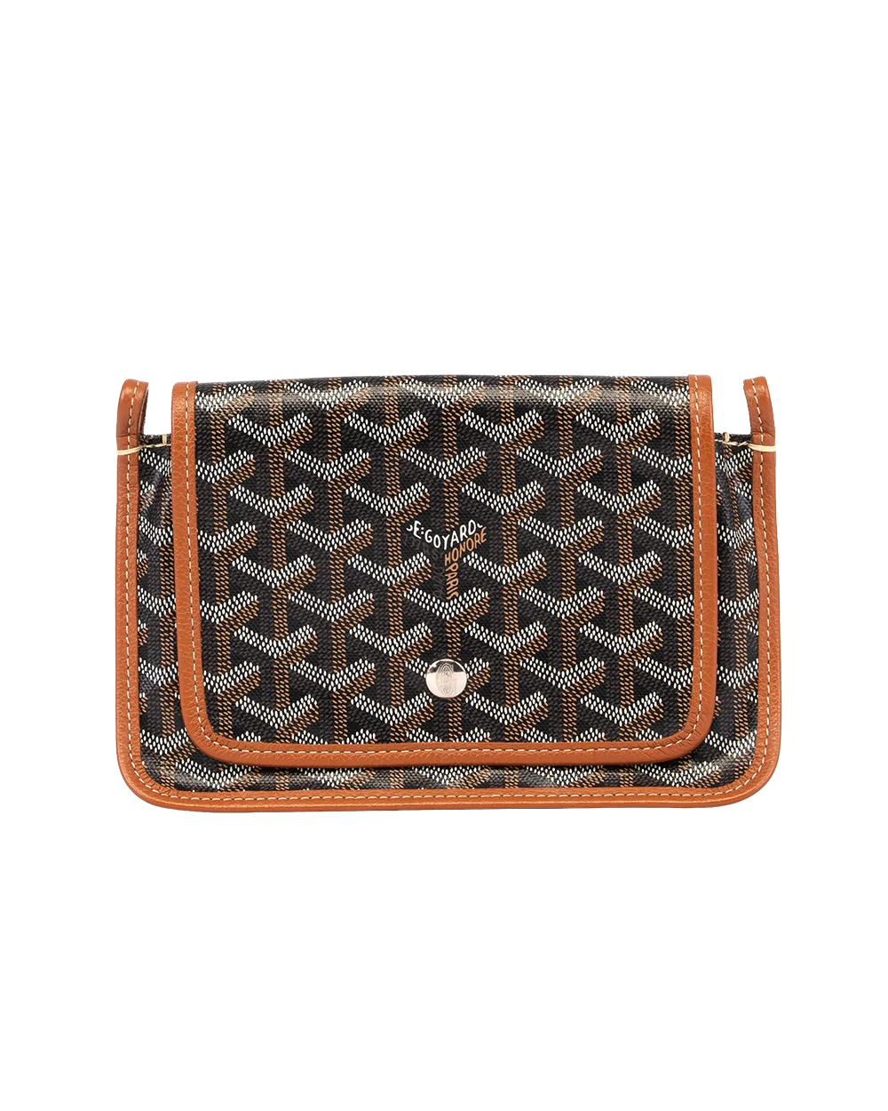 GOYARD PLUMET BROWN CANVAS SHW ADM 020237 0297