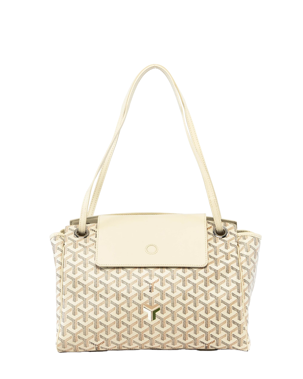 GOYARD ROUETTE SOUPLE WHITE CANVAS SHW SAR020242 1889