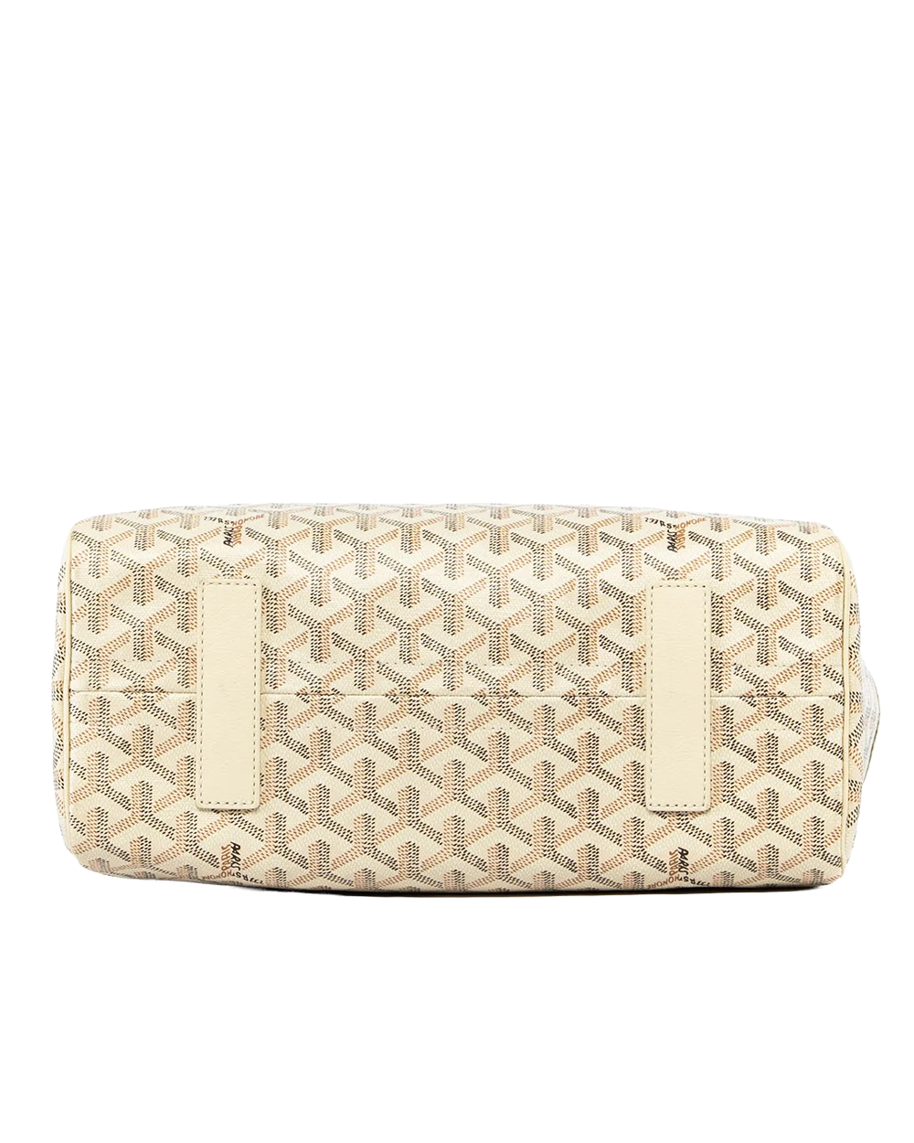 GOYARD ROUETTE SOUPLE WHITE CANVAS SHW SAR020242 1897
