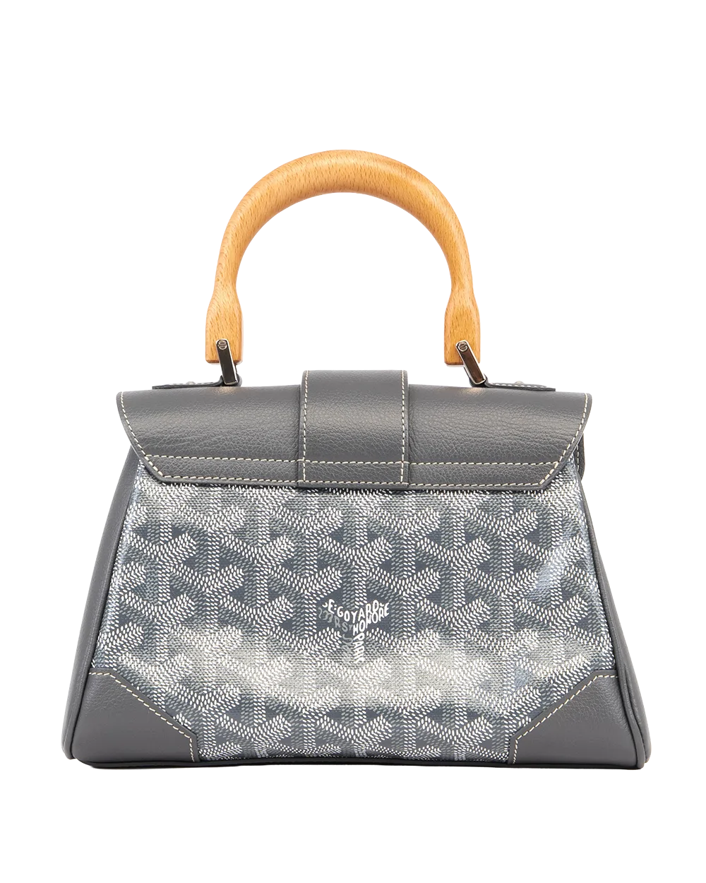 GOYARD SAIGON MINI GRAY CANVAS SHW LAR 020247 0539