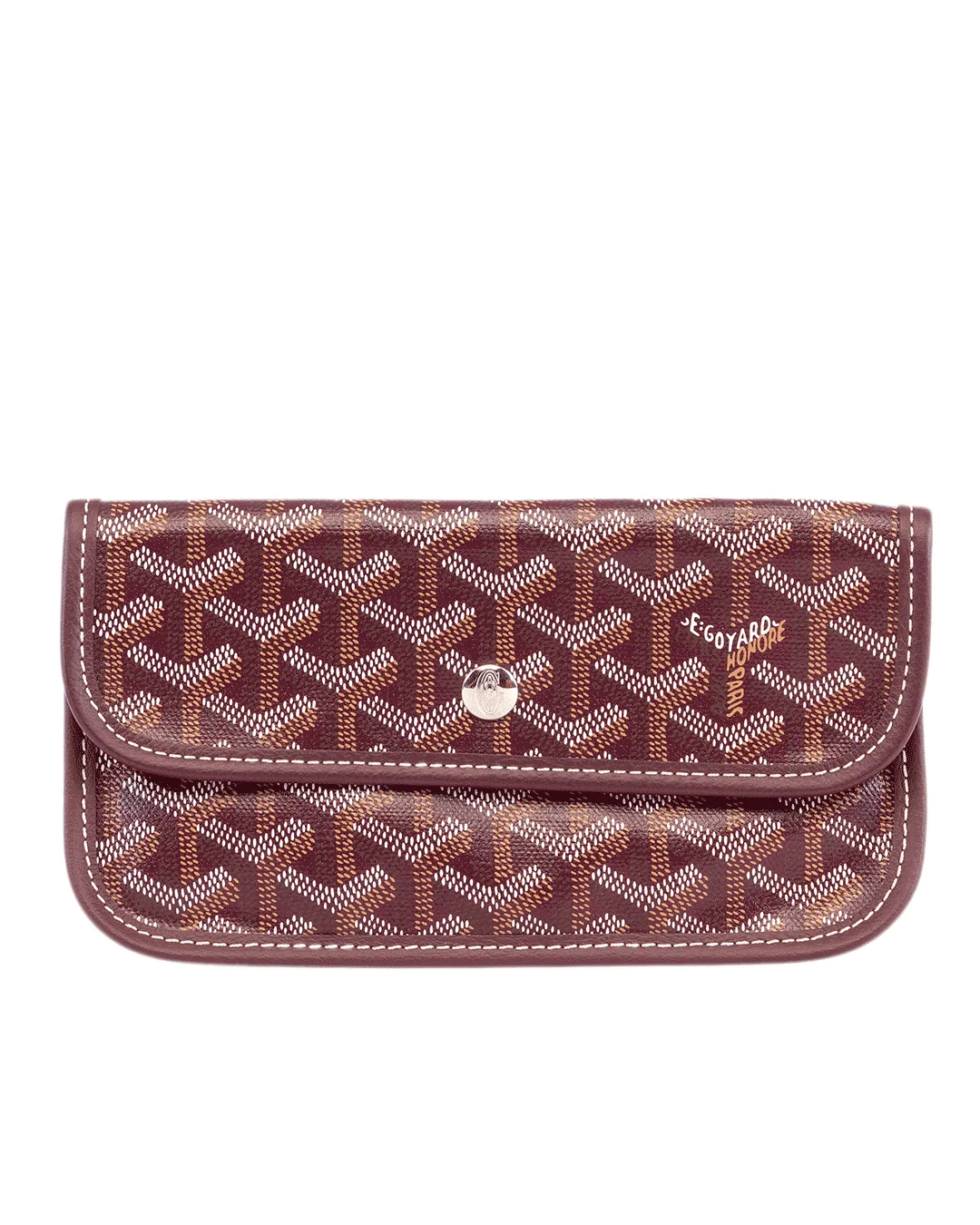 GOYARD ST. LOUIS GM RED BURGUNDY CANVAS SHW COZ 0202444314