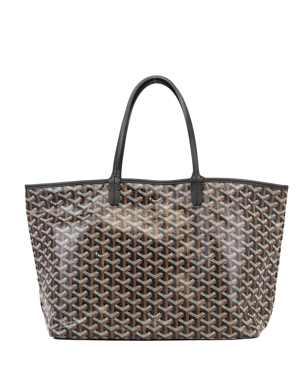 GOYARD ST. LOUIS PM BLACK CANVAS SHW ADM 020239 1648