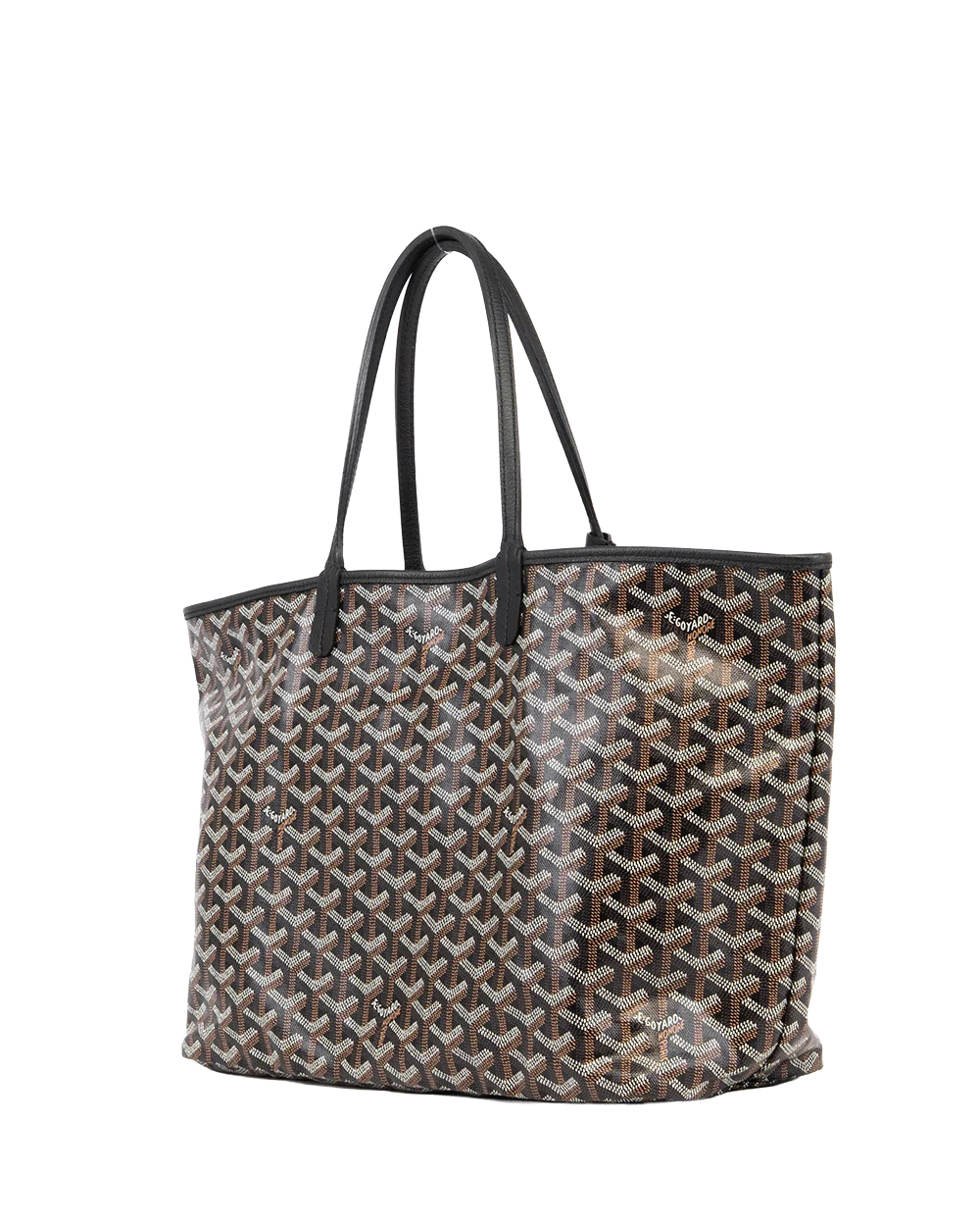 GOYARD ST. LOUIS PM BLACK CANVAS SHW ADM 020239 1649