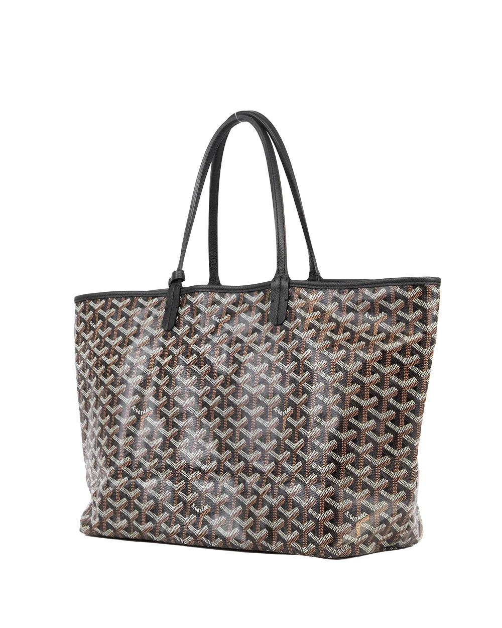GOYARD ST. LOUIS PM BLACK CANVAS SHW ADM 020239 1650
