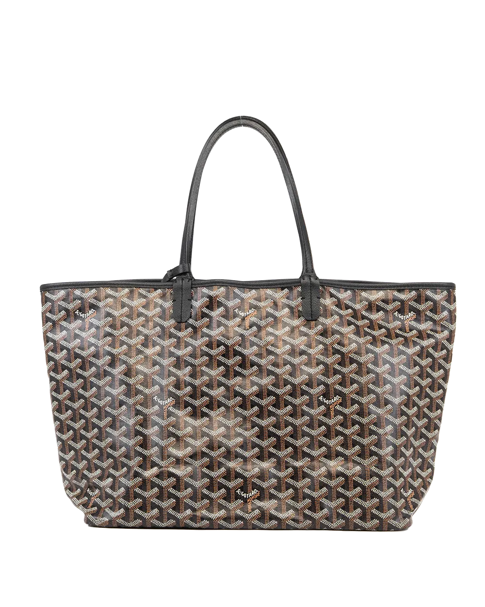 GOYARD ST. LOUIS PM BLACK CANVAS SHW ADM 020239 1651