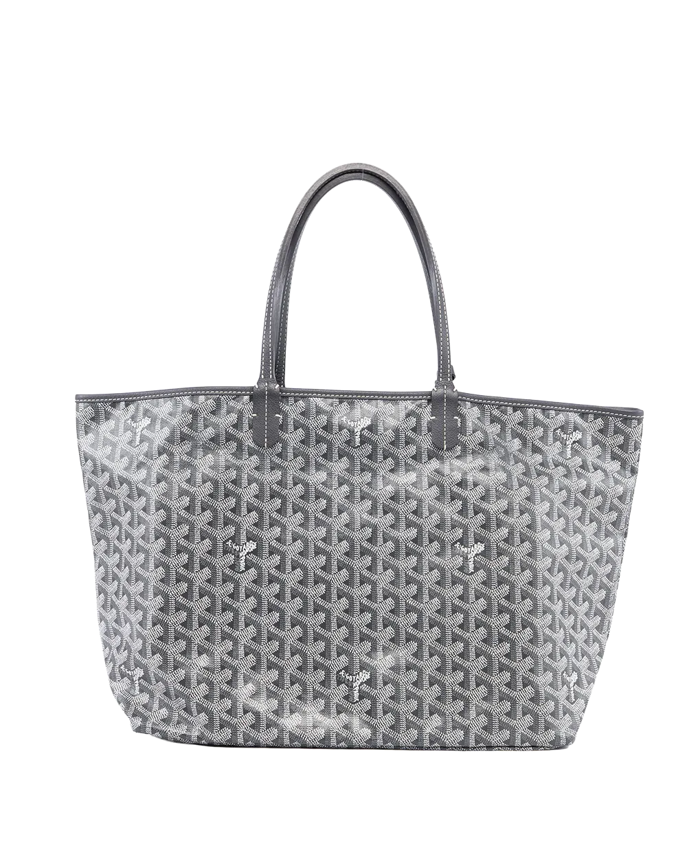 GOYARD ST. LOUIS PM GRAY CANVAS SHW CHN 020223 04885