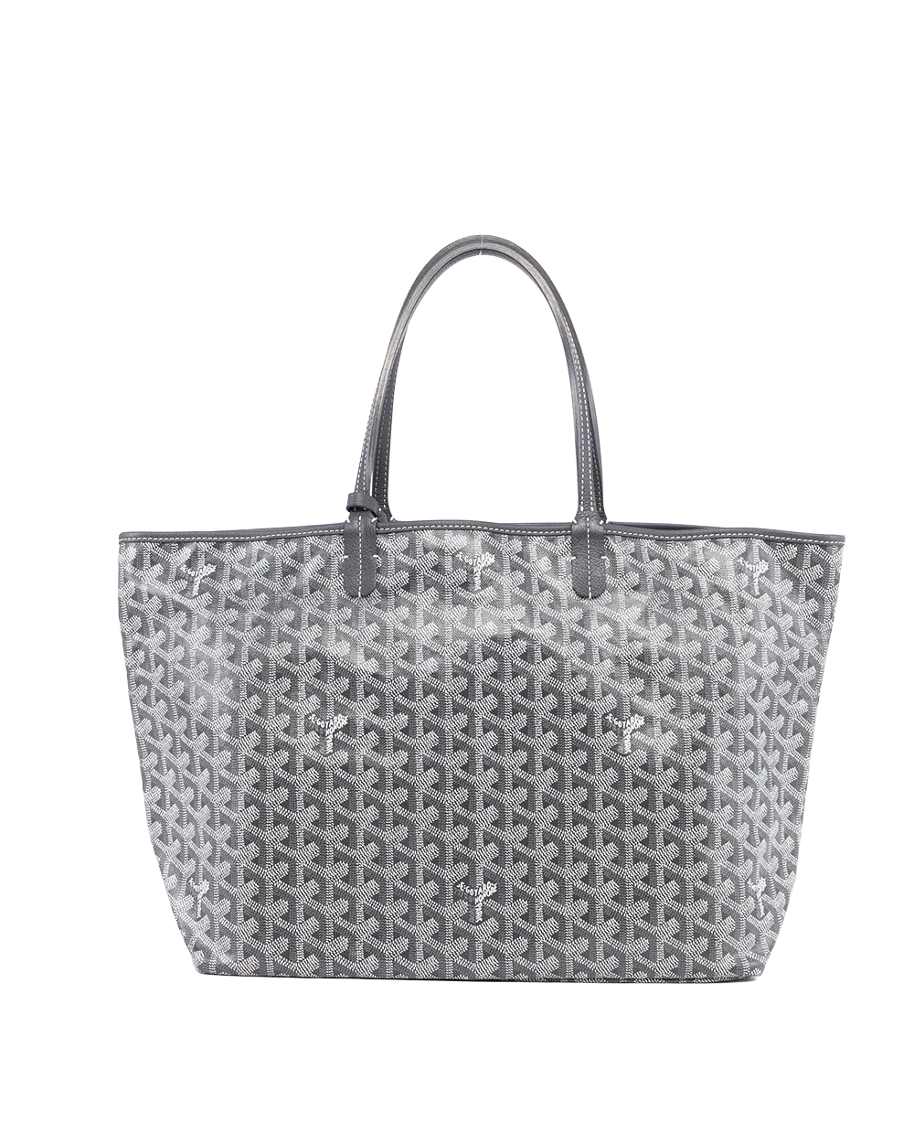 GOYARD ST. LOUIS PM GRAY CANVAS SHW CHN 020223 04889