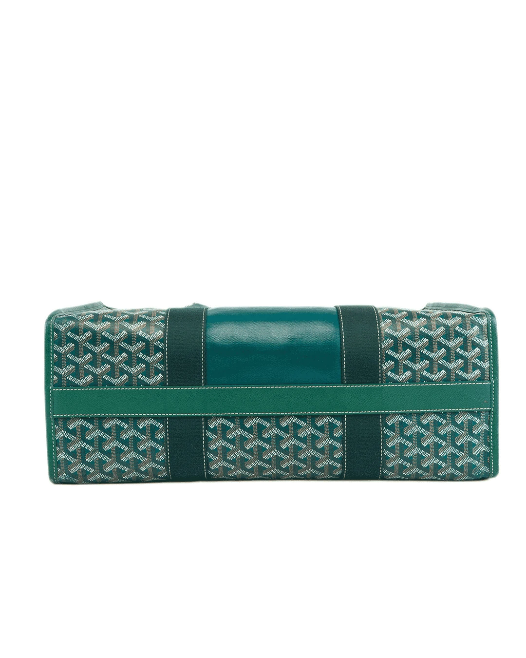 GOYARD VILLETTE TOTE MM GREEN CANVAS MAE020227 4015