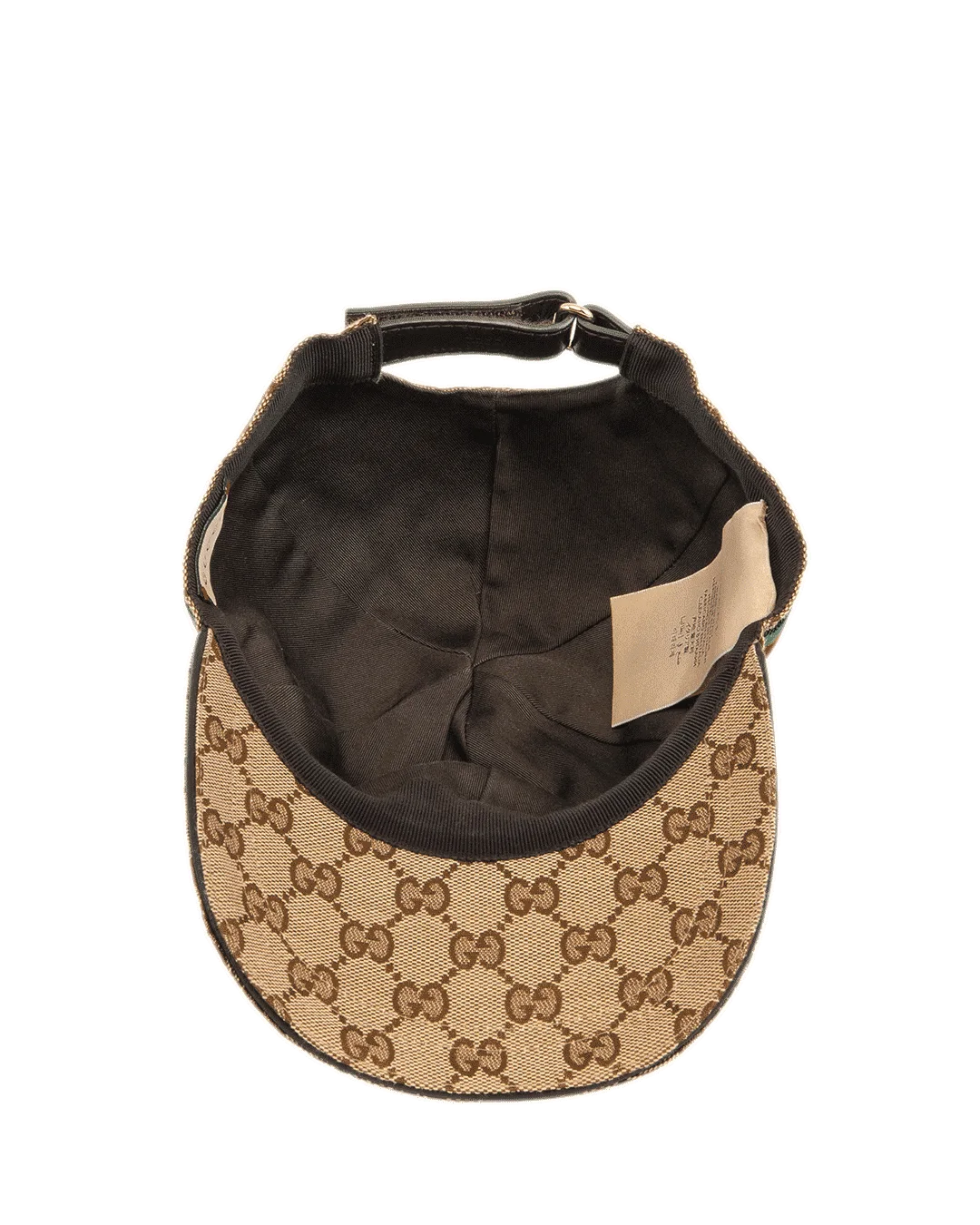 GUCCI BASEBALL CAP BROWN GG MONOGRAM GHW4714