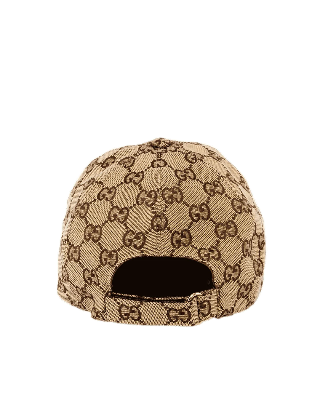 GUCCI BASEBALL CAP L BROWN GG MONOGRAM COTTON GHW 1973