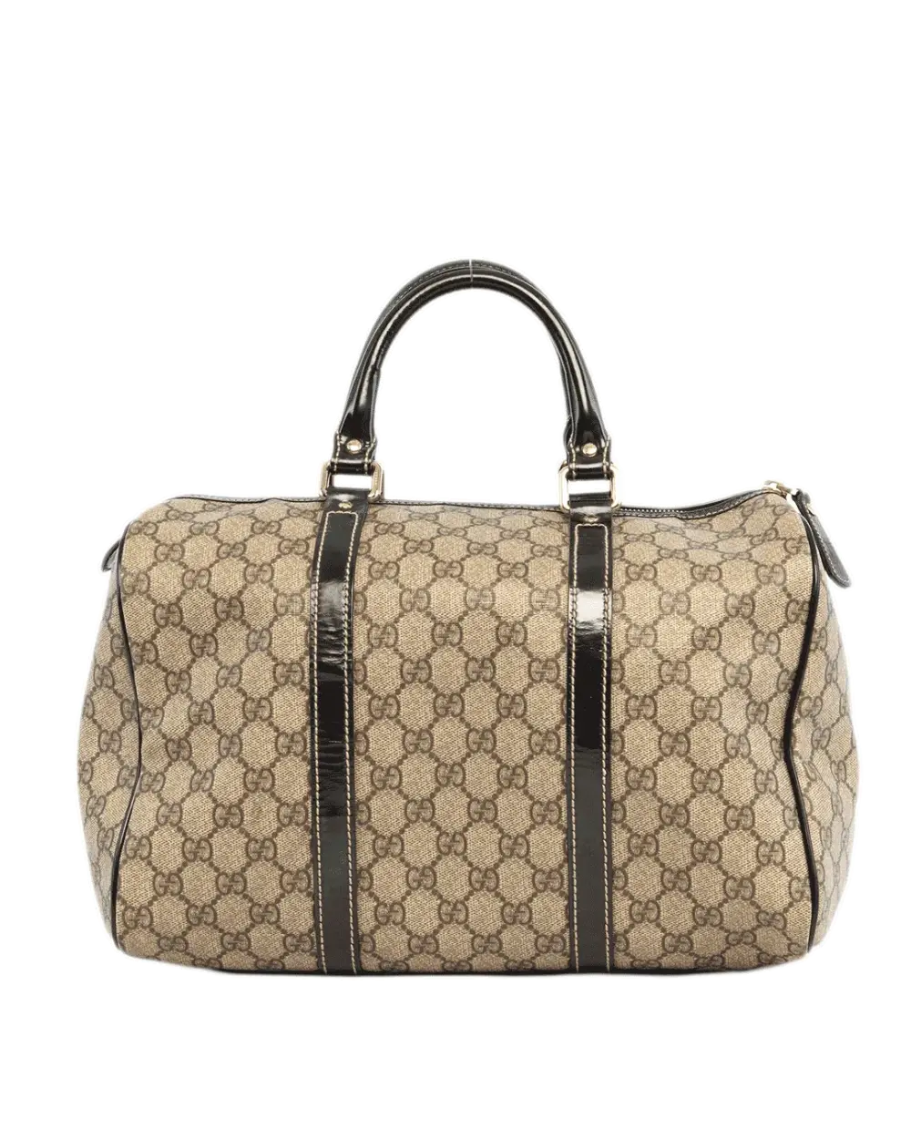 GUCCI BOSTON MEDIUM BROWN GG SUPREME MONOGRAM CANVAS GHW 193603 214397 0148