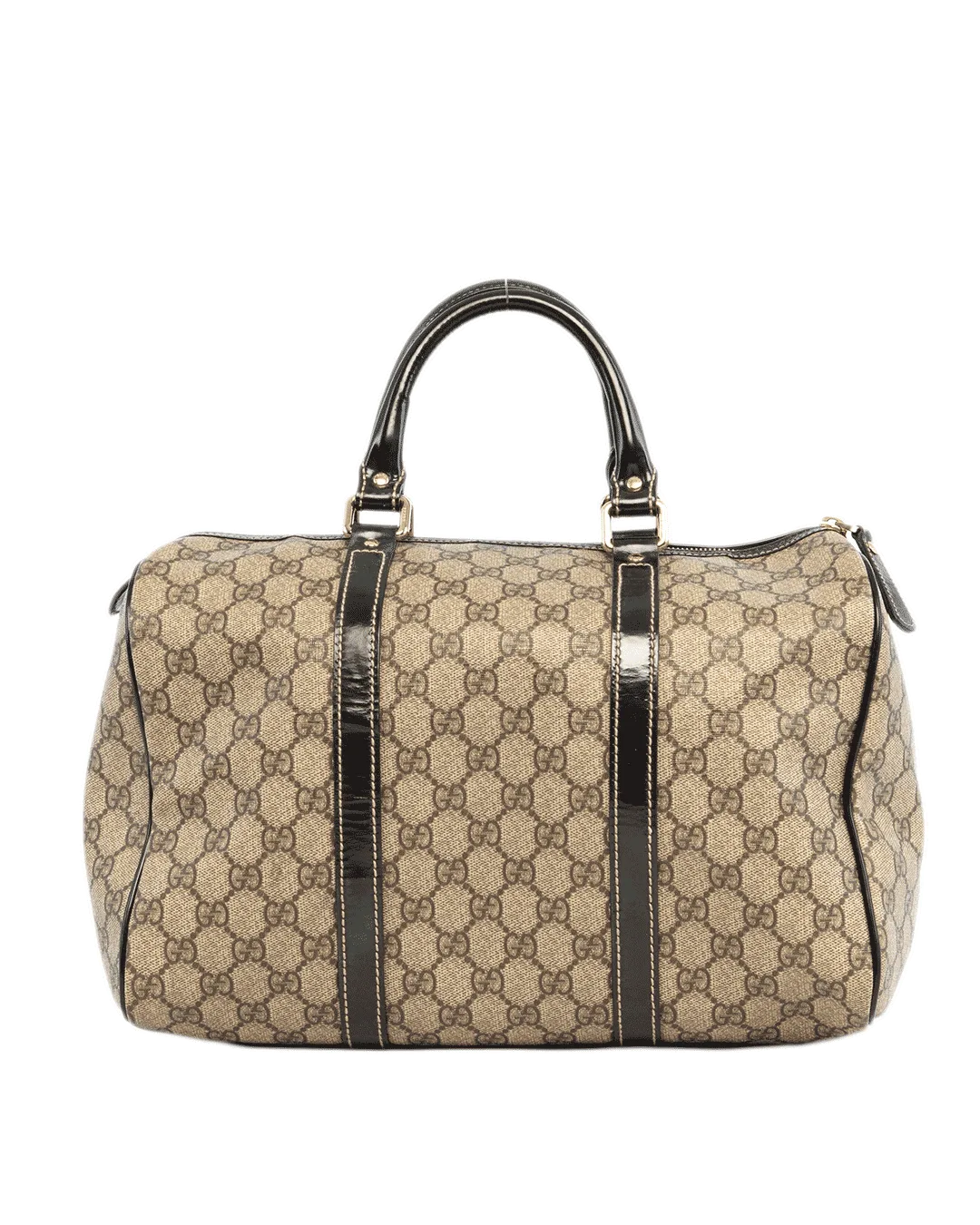 GUCCI BOSTON MEDIUM BROWN GG SUPREME MONOGRAM CANVAS GHW 193603 214397 0148