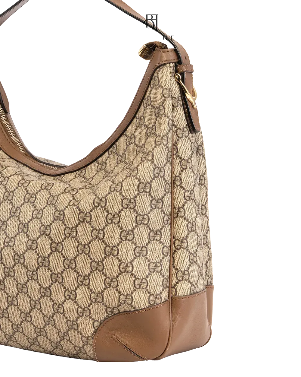 GUCCI BREE TOTE BROWN GG MONOGRAM CANVAS GHW 2374