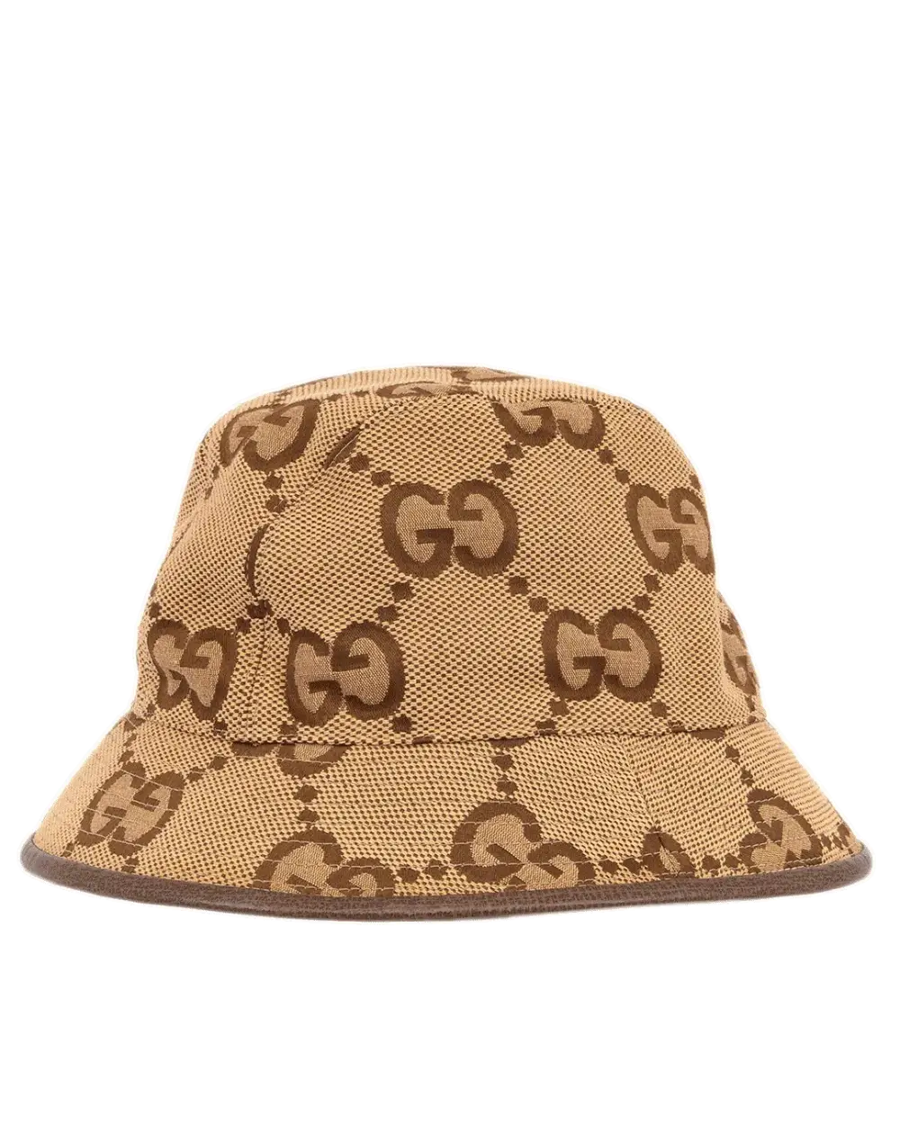 GUCCI BUCKET HAT S BROWN JUMBO GG MONOGRAM 6812563HAGJ 43483