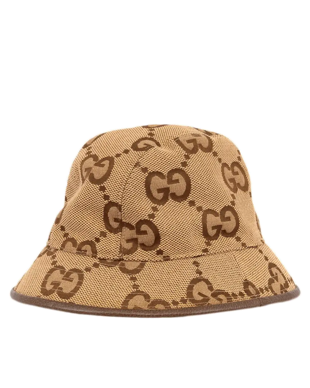 GUCCI BUCKET HAT S BROWN JUMBO GG MONOGRAM 6812563HAGJ 43485
