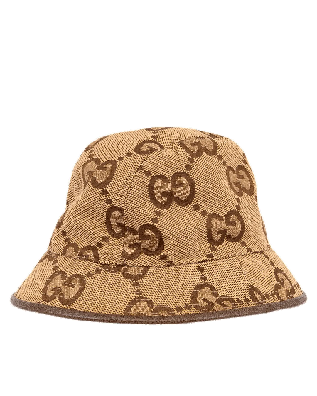 GUCCI BUCKET HAT S BROWN JUMBO GG MONOGRAM 6812563HAGJ 43485