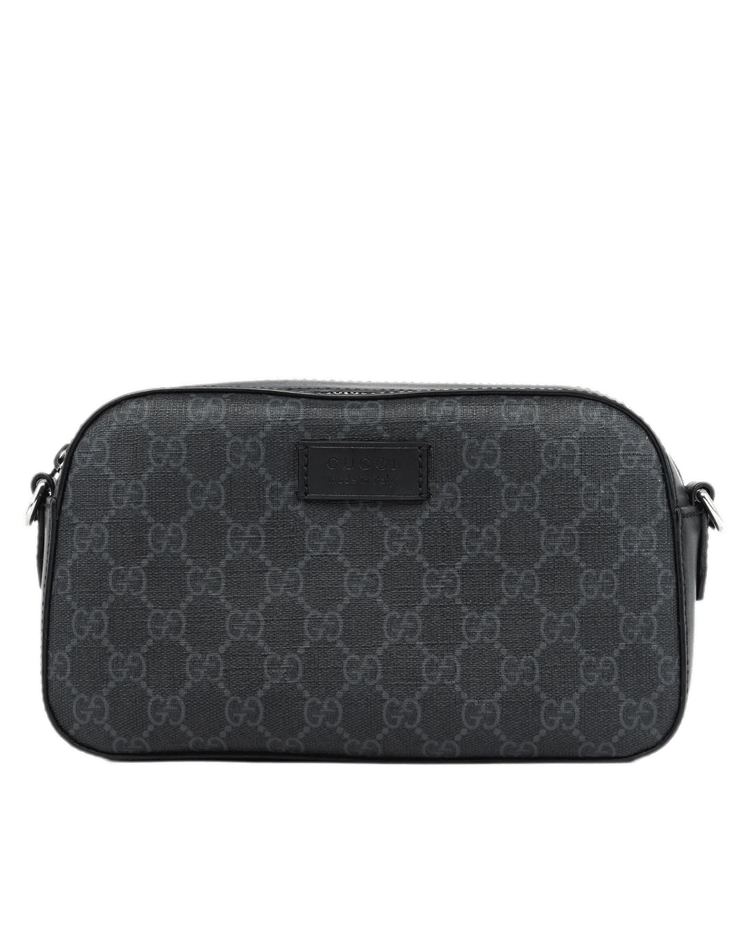 GUCCI CAMERA BAG 24 BLACK GG SUPREME MONOGRAM CANVAS SHW 574886 525040 0071