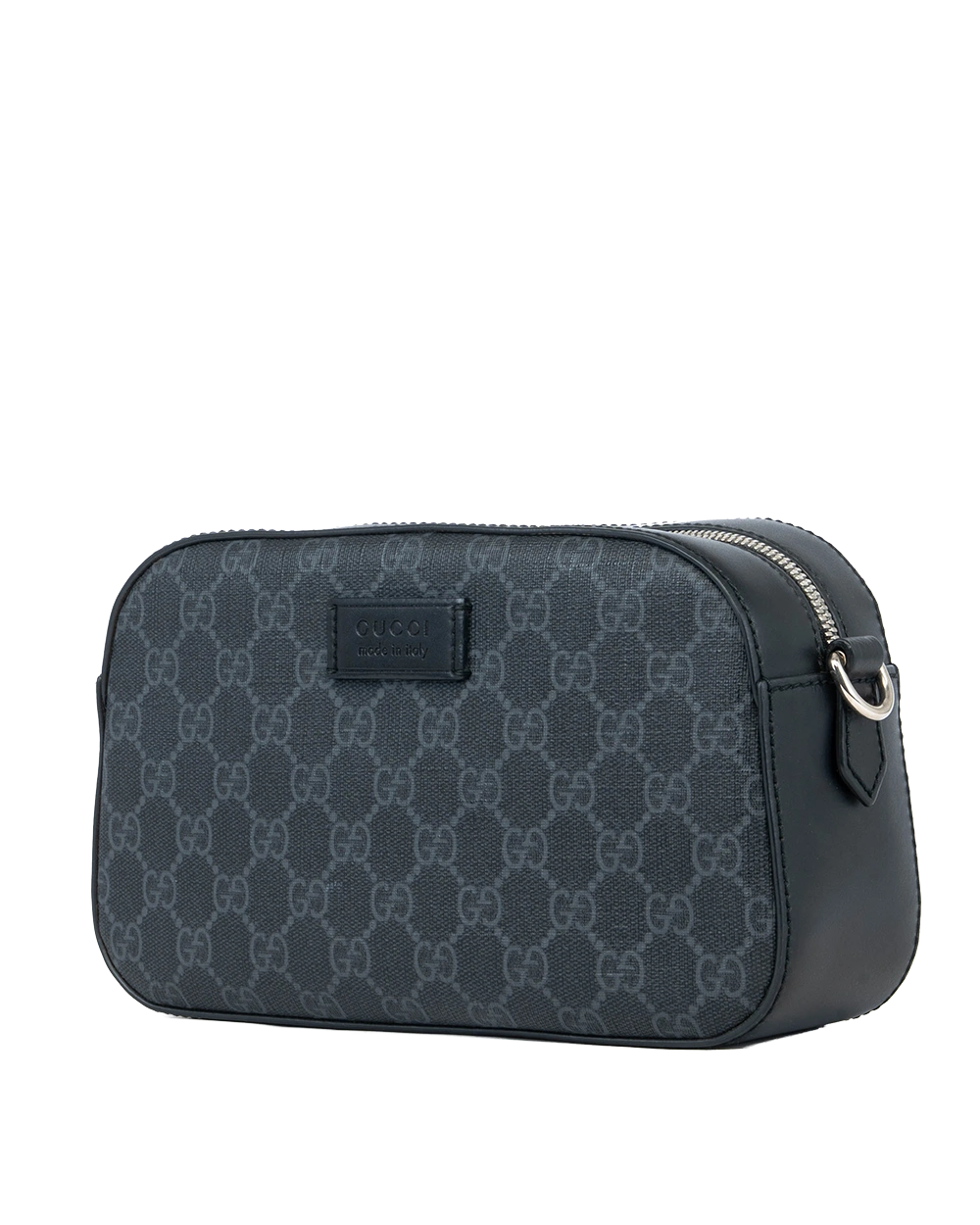 GUCCI CAMERA BLACK GG SUPREME MONOGRAM CANVAS SHW 574336 525040 72526