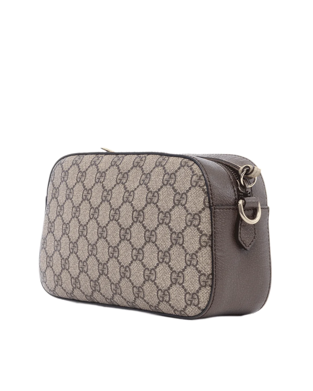 GUCCI CAMERA TIGER BROWN GG MONOGRAM CANVAS GHW 476466 498879 01137