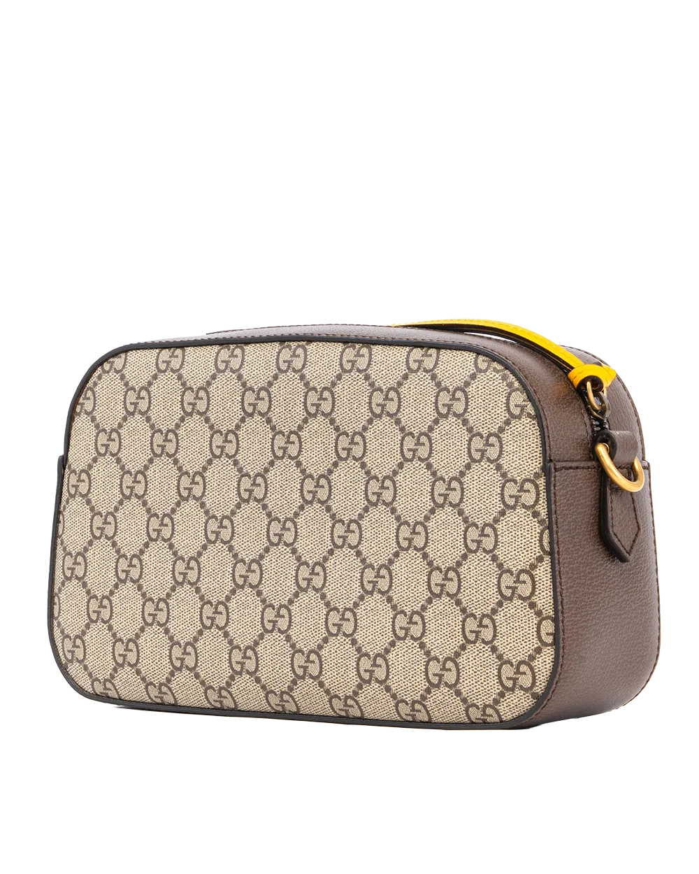 GUCCI CAMERA TIGER BROWN GG MONOGRAM CANVAS GHW 476466 520981 3009