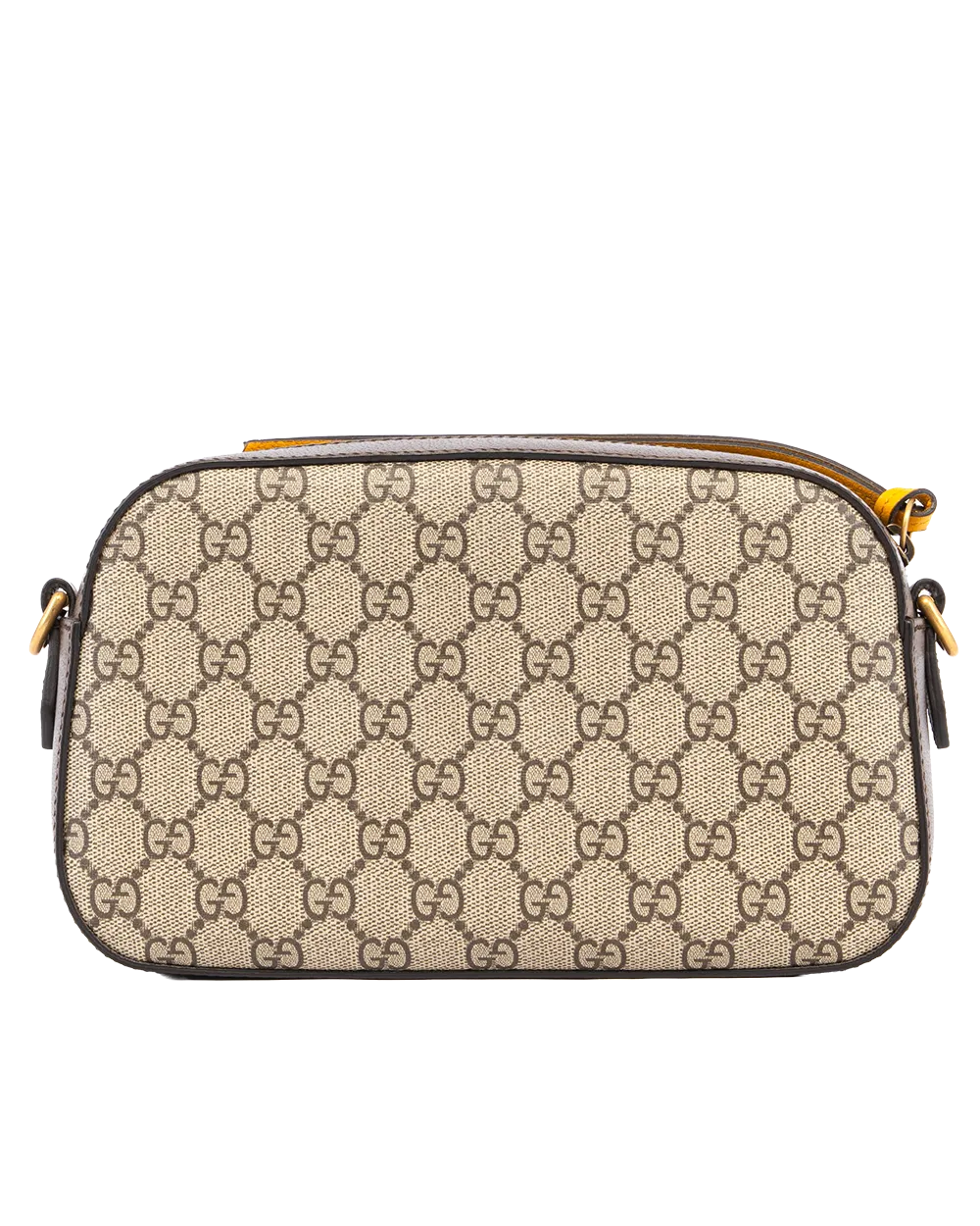 GUCCI CAMERA TIGER BROWN GG MONOGRAM CANVAS GHW 476466 520981 3010