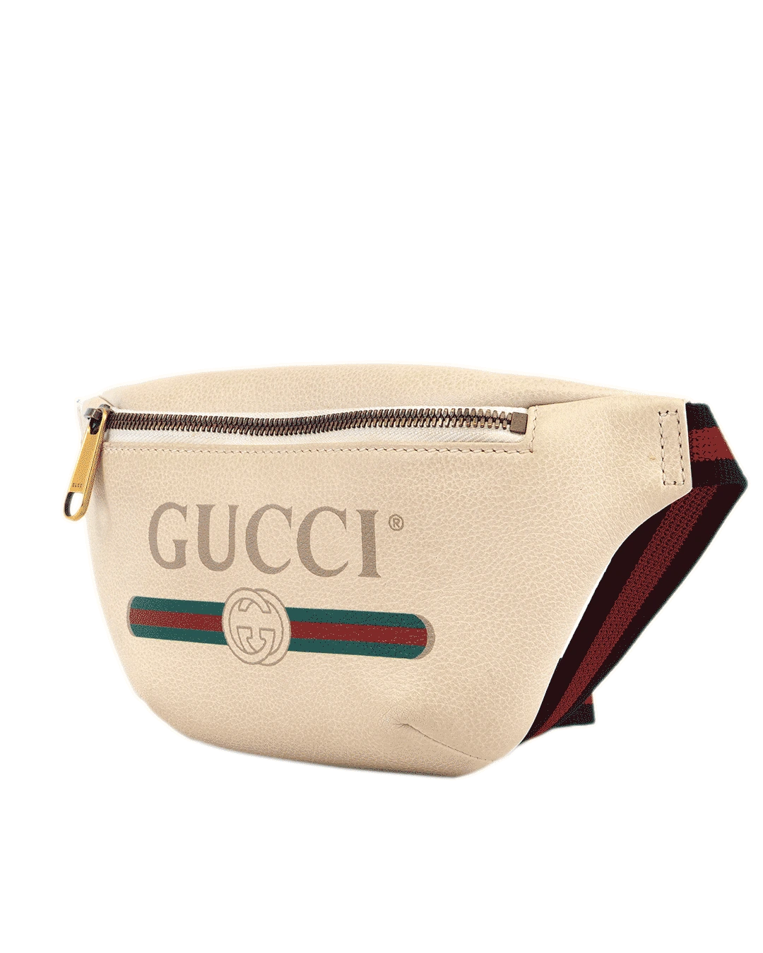 GUCCI COCO BELT BAG MINI WHITE CALF GHW 527792 562600 3829