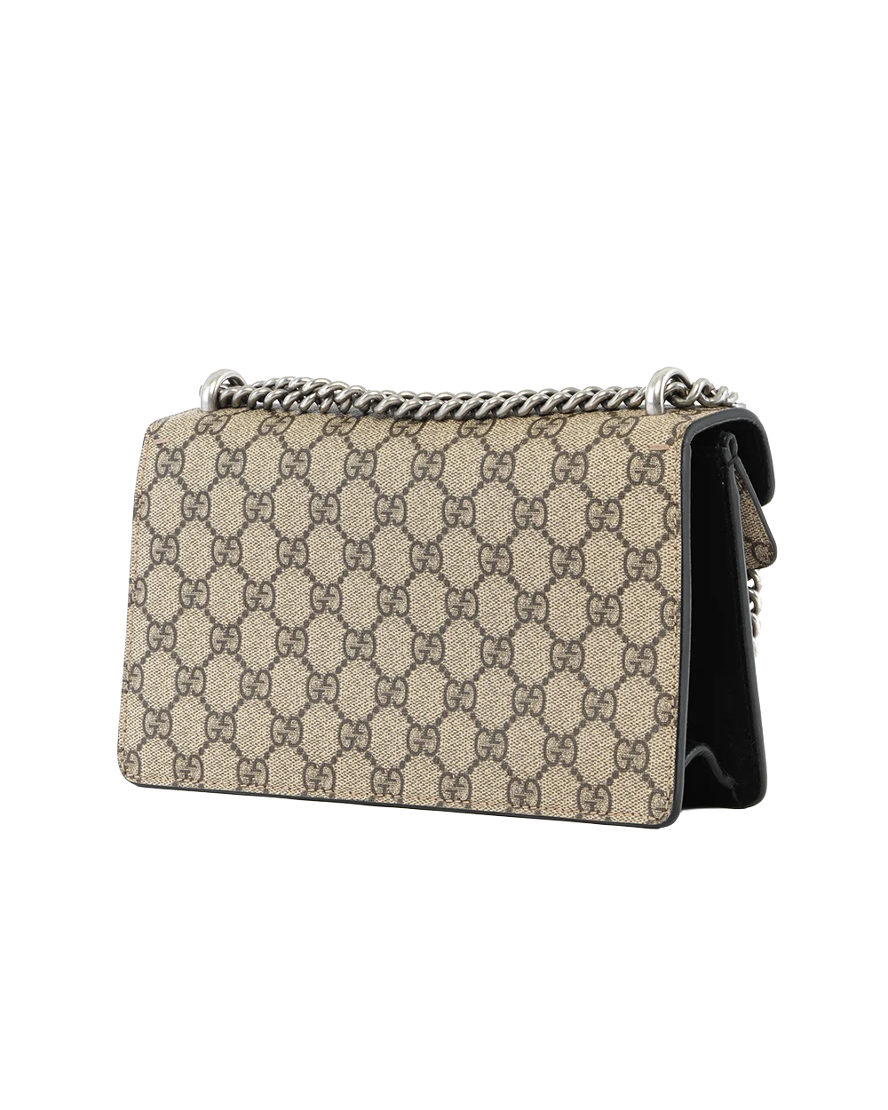 GUCCI DIONYSUS NEW SMALL BROWN CRYSTAL GG MONOGRAM CANVAS RSHW 499623 520981 2320