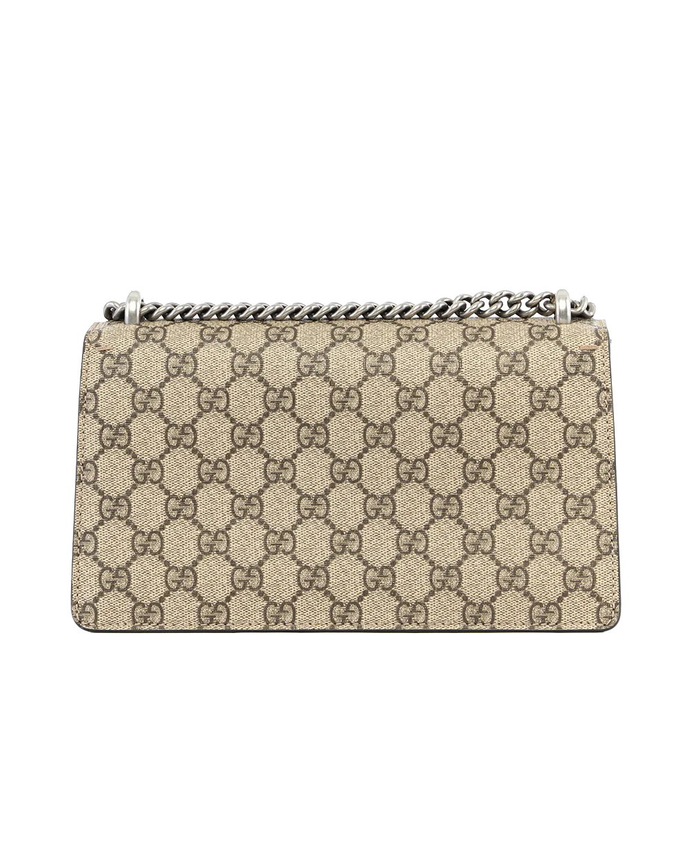 GUCCI DIONYSUS NEW SMALL BROWN CRYSTAL GG MONOGRAM CANVAS RSHW 499623 520981 2321