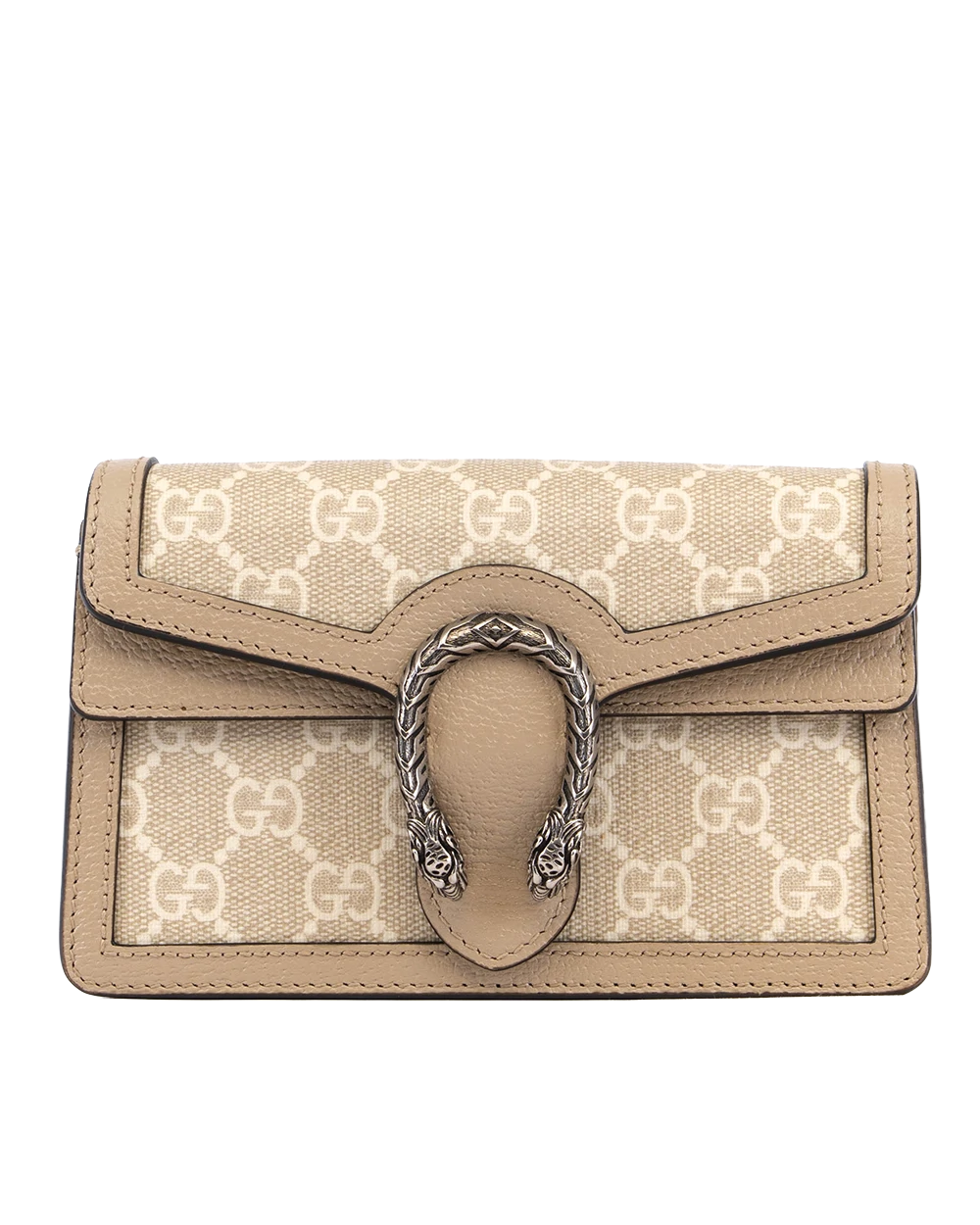 GUCCI DIONYSUS SUPER MINI BEIGE GG MONOGRAM CANVAS SHW 476432 0416 1810