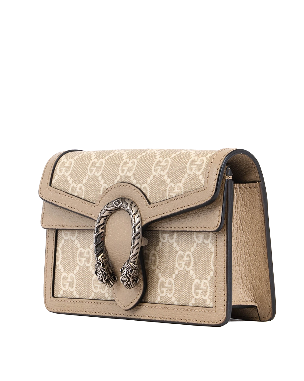 GUCCI DIONYSUS SUPER MINI BEIGE GG MONOGRAM CANVAS SHW 476432 0416 1811