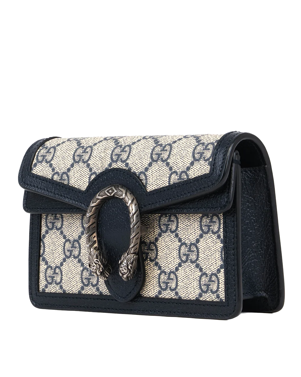 GUCCI DIONYSUS SUPER MINI NAVY GG MONOGRAM CANVAS SHW 476432 525040 0419