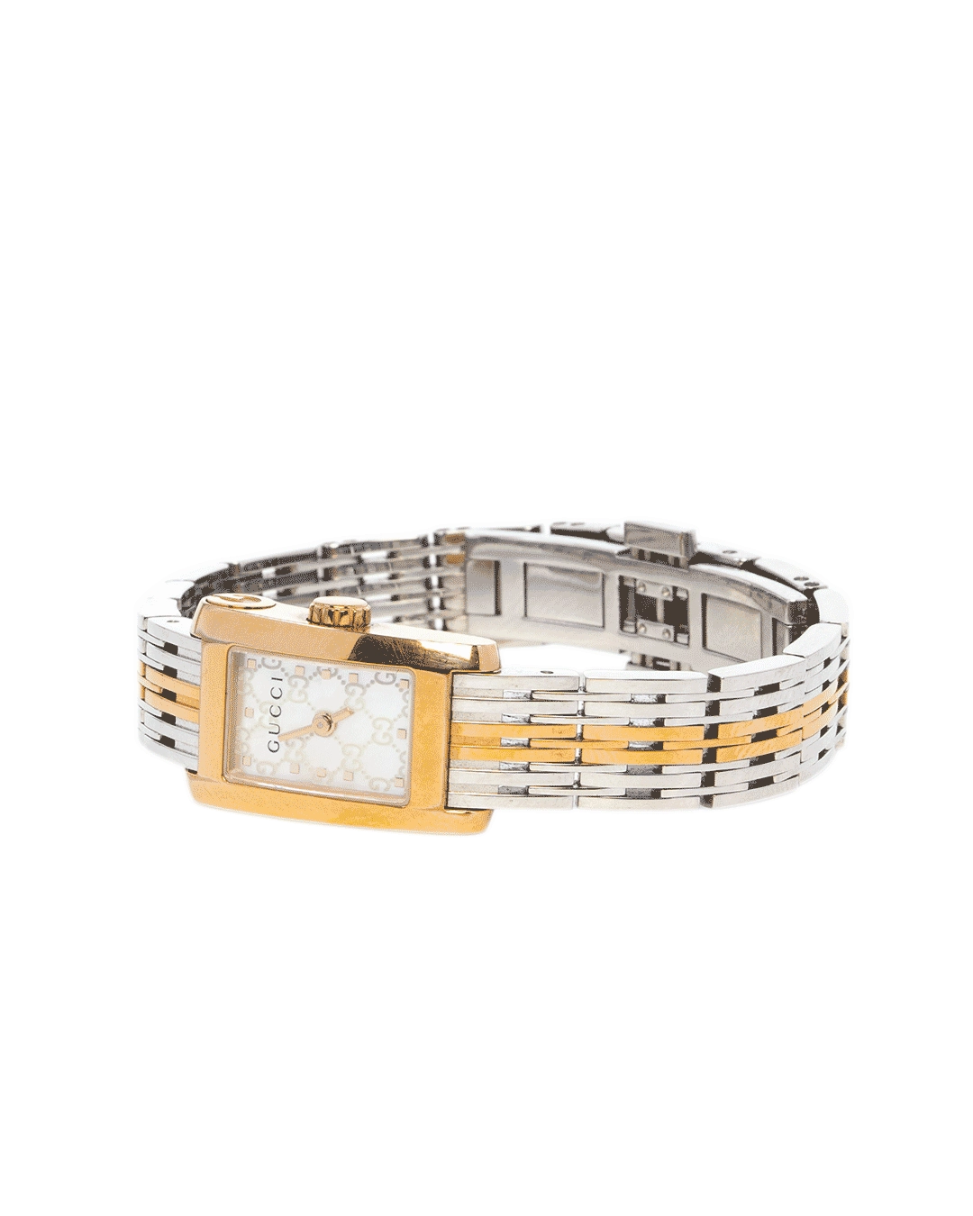 GUCCI G METRO SQUARE QUARTZ 8600L WATCH GHW 16629640 0563