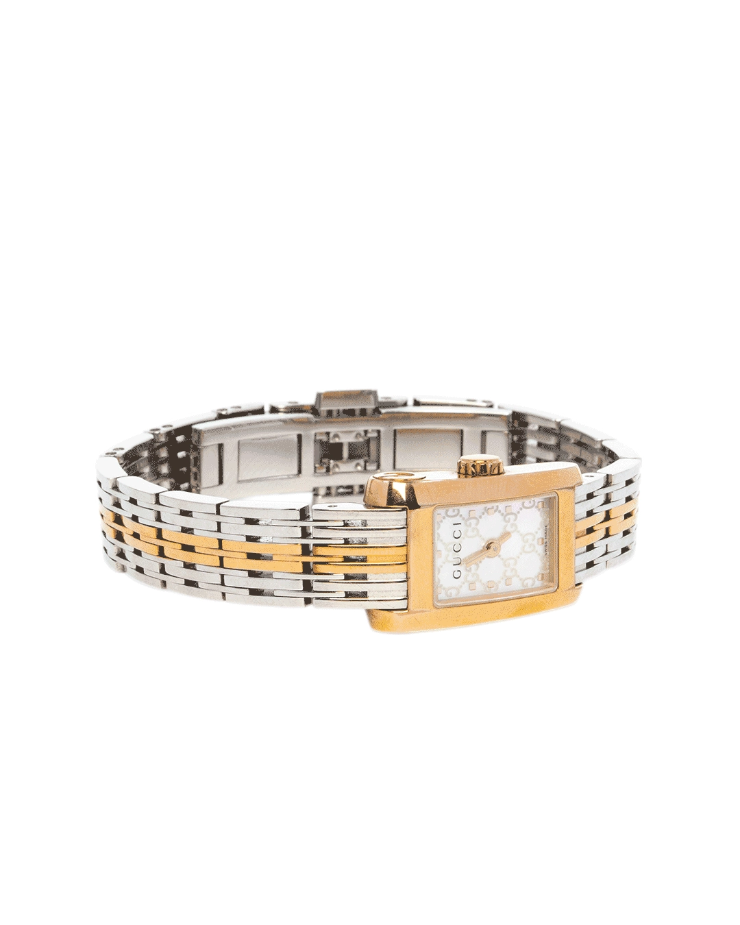 GUCCI G METRO SQUARE QUARTZ 8600L WATCH GHW 16629640 0564