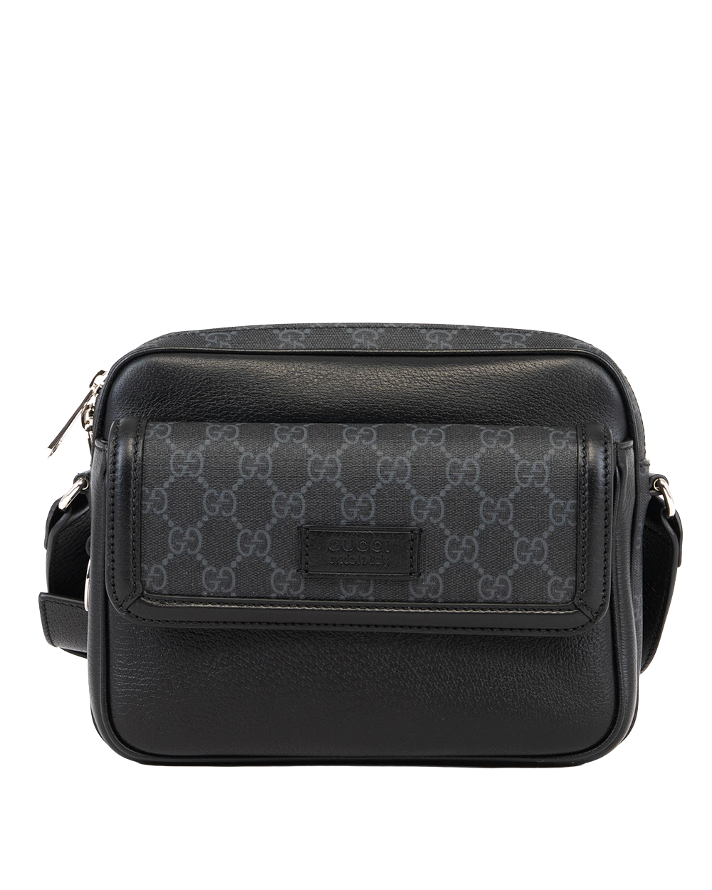 GUCCI GG CROSSBODY BAG SMALL BLACK GG SUPREME MONOGRAM SHW 795464 213317 0956