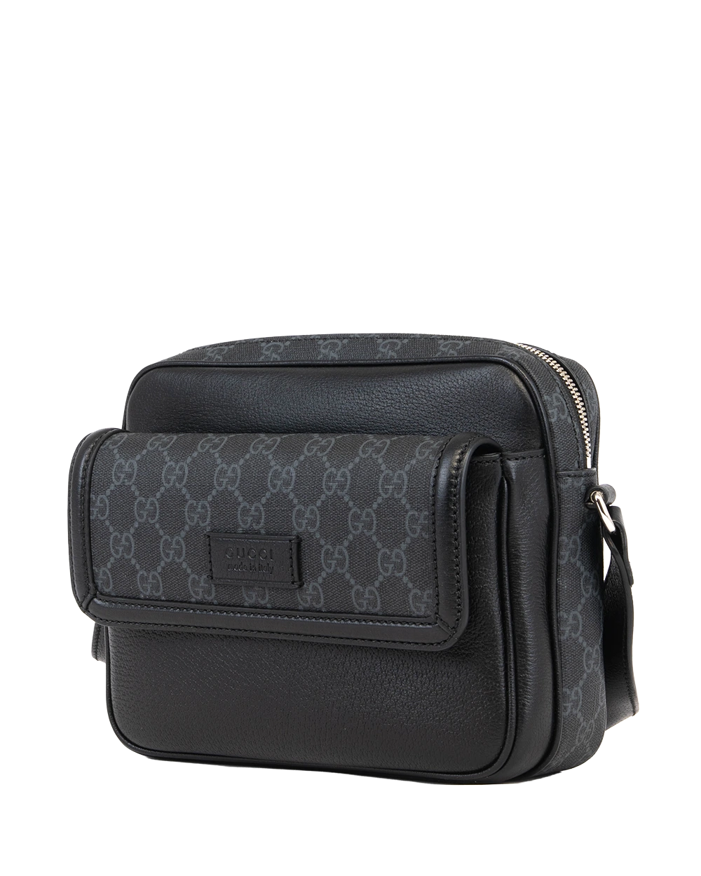 GUCCI GG CROSSBODY BAG SMALL BLACK GG SUPREME MONOGRAM SHW 795464 213317 0957