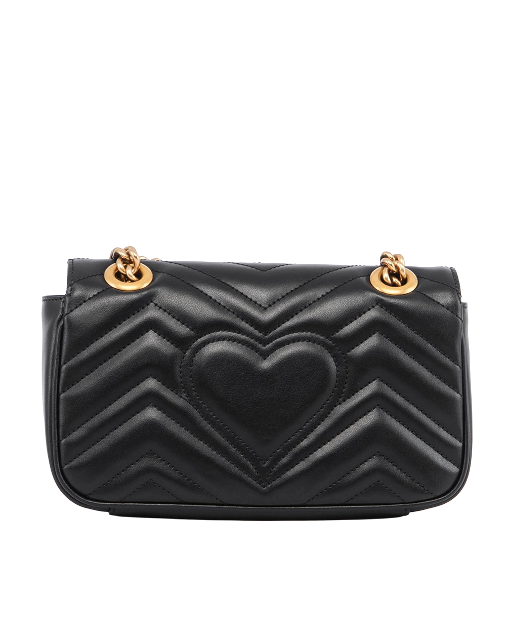 GUCCI GG MARMONT 22 BLACK CALF GHW 446744 520981 05859
