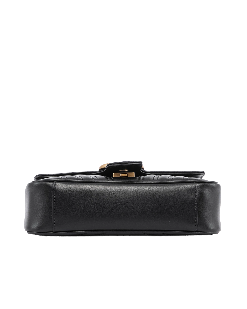 GUCCI GG MARMONT 22 BLACK CALF GHW 446744 520981 05863