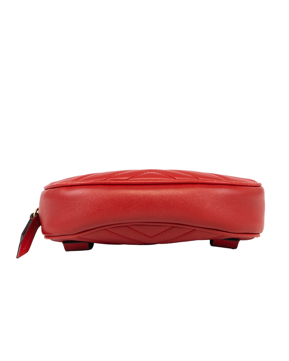 GUCCI GG MARMONT BELT RED CALF GHW 476434 525040 0847