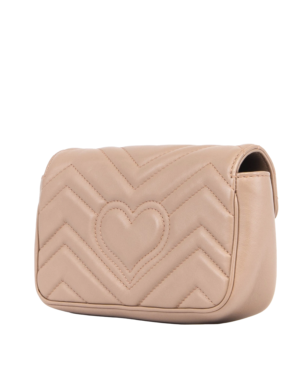 GUCCI GG MARMONT SUPER MINI BEIGE CALF GHW 476433 525040 1757