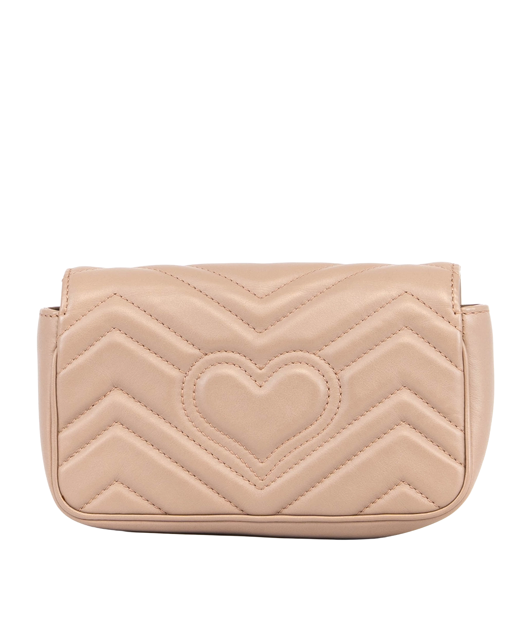 GUCCI GG MARMONT SUPER MINI BEIGE CALF GHW 476433 525040 1758